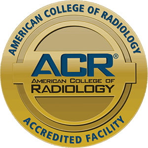 The American College of Radiology (ACR) gold seal of accreditation